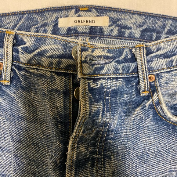 GRLFRND straight legs 90s wash jeans - Picture 3 of 7